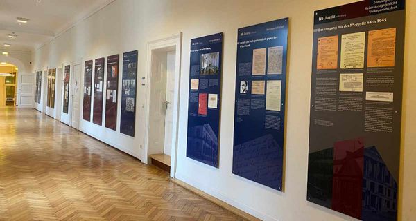 Dauerausstellung zur Justiz während des NS in Freiburg