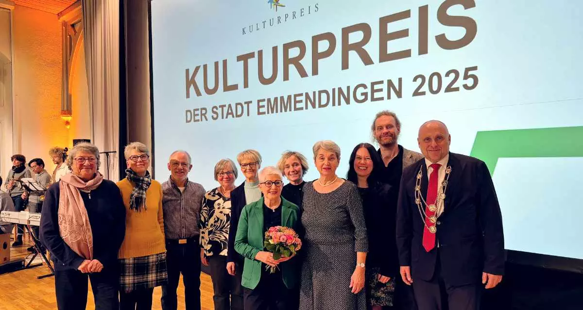 Preisverleihung an den Trägerverein des Jüdischen Museums Emmendingen. Foto: Stadt Emmendingen Preisverleihung an den Trägerverein des Jüdischen Museums Emmendingen. Foto: Stadt Emmendingen