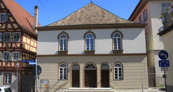 Die ehemalige Synagoge in Hechingen