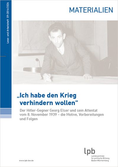 MA Hitler-Gegner Georg Elser MA Hitler-Gegner Georg Elser