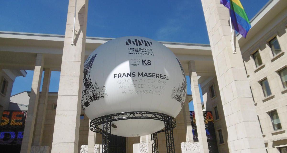 Die Ausstellung von Werken von Frans Masereel im Musée de la Résistance. Foto: KZ-Gedenkstätte Neckarelz