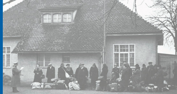 Deportation der Jüdinnen und Juden aus Laupheim im November 1941. Foto: Fotoarchiv Ernst Schäll/Museum zur Geschichte von Christen und Juden, Laupheim