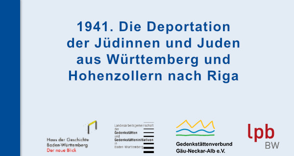 Veranstaltung 1941. Die Deportation der Jüdinnen und Juden
