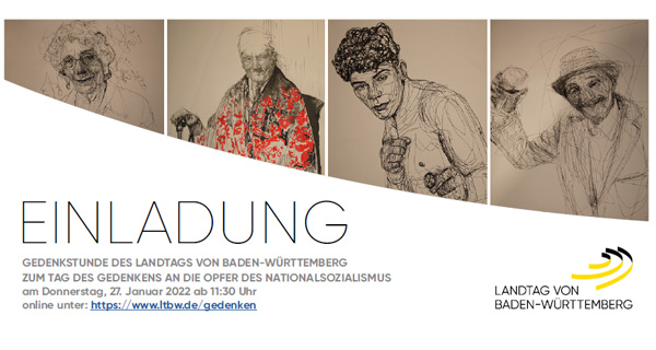 Gedenkstunde des Landtags von Baden-Württemberg zum Tag des Gedenkens an die Opfer des Nationalsozialismus